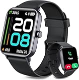 Smartwatch Herren mit Telefon-Uhren Herren digital Watch mit EKG...