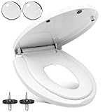 Legpador Toilettendeckel mit Absenkautomatik, Familien WC Sitz, Klodeckel...