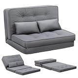 COMHOMA Schlafsofa, 2-Sitzer, kleines Bett, Sofa, Rückenlehne,...