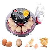 Brutautomat Vollautomatisch für 12 Eier Hühner Inkubator Intelligenter...