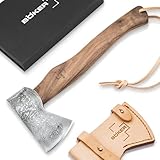 BÖKER PLUS® Appalachian Axe Damast - Premium Beil mit Damast-Blatt -...