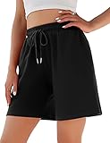 Jezonga Shorts Damen Sporthose Kurz Sport Shorts Jogginghose Sommer mit...