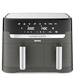 Tefal Easy Fry Dual Zone Digital Air Fryer, 2 Schubladen, 8,3 l, 8-in-1,...