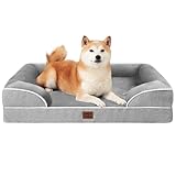 EHEYCIGA Orthopädisches Hundebett Grosse Hunde, 91x68x15cm, Memory Foam...