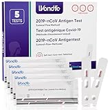 Wondfo Corona Schnelltest 5 Stück Covid 19 Antigen Selbsttest Corona Tests...