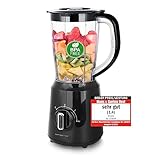 Emerio Standmixer BPA frei Crush Ice Funktion 1.5l Behälter 2...