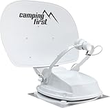 Camping First Satmex 55 Plus – Vollautomatische Sat-Antenne (Montage auf...