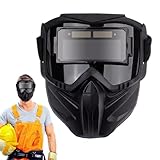 Schweißhelm mit automatischer Verdunkelung, blendfrei, große Sicht,...