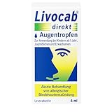 Livocab® direkt Augentropfen (4 ml) | Akuthilfe bei Allergie | Schnelle...