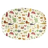 Rice Melamin Teller Tablet Jungle Print Motiv Geschirr Melamingeschirr...