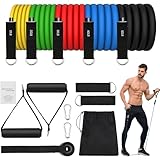 JATEKA Fitnessbänder 5er Set, Sports Resistance Bands 5...