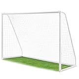 ArtSport Fußballtor 300 x 200 cm - Fussballtor mit Klicksystem für Garten...