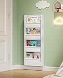 CHOEZON Bücherregal Kinder, 4-stufiges Regal, Wandregal, Stoff-Organizer,...