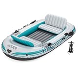 Bestway Hydro Force Schlauchboot-Set Adventure Elite X4, 315 x 165 x 41,5...