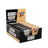 ESN Designer Bar Box, Peanut Caramel, 12 x 45 g, der ideale Snack mit bis...