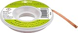 goobay Entlötlitze 2mm, 1.5m langer Entlötdraht aus reinem Kupfer,...