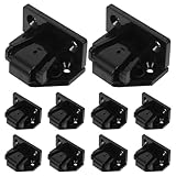 ELAYARD 10 Stück Kunststoff Montagesysteme für Wandpaneele und Säulen...