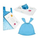 Duftende Einweg-Windelsäcke für Babys, hygienisch, parfümiert, mit Griff...