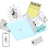 Phomemo M02 Taschendrucker Mini Drucker Tragbarer thermischer Fotodrucker...