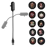 Projektor für Weihnachten für Innenräume, saisonale Dekoration, drehbar,...