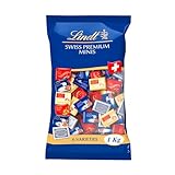 Lindt Schokolade Swiss Napolitains | 1 kg | Vollmilchschokoladen Mini...