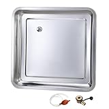 Kondensat-Ablaufwanne aus Edelstahl, vielseitig einsetzbar, 50 x 50 cm,...