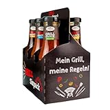 Altenburger Original Grill Sixpack, Grillsaucen Geschenkset mit sechs...