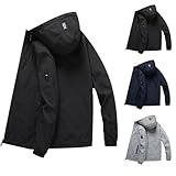 Jamicy Winterjacke Herren Softshelljacke Wasserdicht Winddicht Warme...