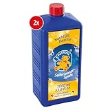 Pustefix Nachfüllflasche Maxi I 2 x 1000 ml Seifenblasenflüssigkeit I...
