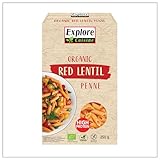 Explore Cuisine Bio Penne aus roten Linsen – Glutenfreie Nudeln aus...