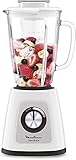 Moulinex Blendforce Cristal LM430110 Standmixer mit Glasaufsatz, 800 W, 4...