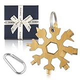 18-in-1 Edelstahl Schneeflocken Multi-Tool, Schneeflocken...