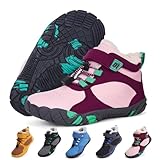 BibYuga Barfußschuhe Winter Kinder Winterschuhe Mädchen Jungen,...