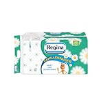 Regina Kamillenpapier 3-lagiges Toilettenpapier – 16-Rollen-Packung, 150...