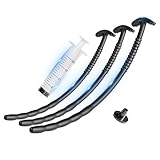 BDSMAGE Harnröhren Dilatatoren 3 Set mit Spritze,25 CM Silikon Dilator...