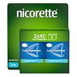 NICORETTE Lutschtabletten mit 4 mg Nikotin – freshmint Geschmack –...