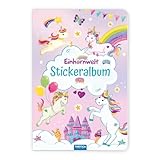 Trötsch Mein Stickeralbum Einhornwelt Stickerbuch: Album zum Sammeln...