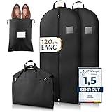 Bruce.® 2x Premium Kleidersack inkl. 1x Schuhbeutel I 120 x 60 cm I...