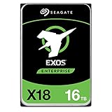 Seagate Exos X18 Enterprise 16TB HDD, CMR 3,5 Zoll, Hyperscale SATA 6GB/s,...