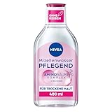 NIVEA Pflegendes Mizellenwasser, Gesichtswasser für trockene Haut mit...