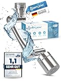 NEPTUNOVA® Wasserhahn Aufsatz 1440 Grad schwenkbar - Wasserhahn...