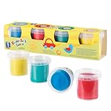 Feuchtmann Kinder Soft KNETE Basic - 4 x 150g weiche Kinderknete, ungiftig,...