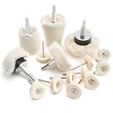 JTENG Polierscheibe, Baumwollkegel/Säule/Pilz/T-förmiger Schleifkopf mit...