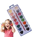 Valentinstag-Aquarellfarben-Set – Kunst-Aquarellfarben-Palette |...