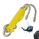 Riffhaken – Edelstahl-Doppelhaken mit | Sicherheitsausrüstung für...