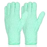 Ouligay Staubhandschuhe Mikrofaser Handschuh Auto Abstauben Reinigung...