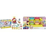 Play-Doh Kitchen Creations Pizzabäckerei Spielset mit 6 Dosen 8...