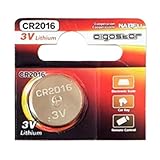 Aigostar Battery CR2016 3V