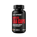 Body Attack COMPLETE EAA CAPS - 120 Kapseln - vegan - Hochdosierte EAA...