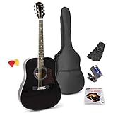 MAX SoloJam Westerngitarre, Akustik Gitarre Set, Acoustic Guitar,...